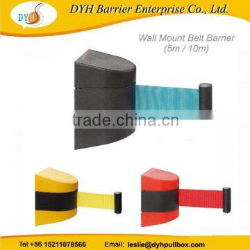 Newest design 5M wall mounted retractable barrier for warehouse