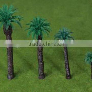 mininature architectural scale model tree, model palm tree, model palm tree in plastic tree ,PT-19