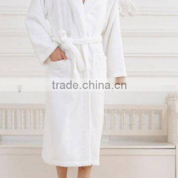 Hotel project textile egyptian cotton quilted bathrobe