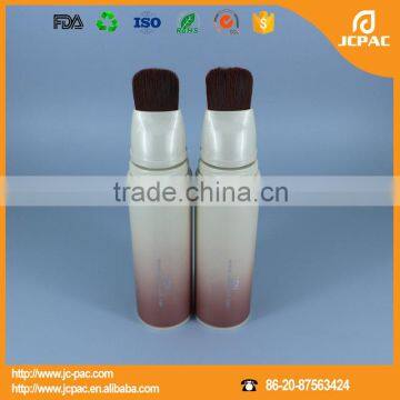 plastic applicator face brush tube