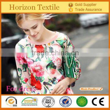 High Quality Polyester Printed Satin Fabric