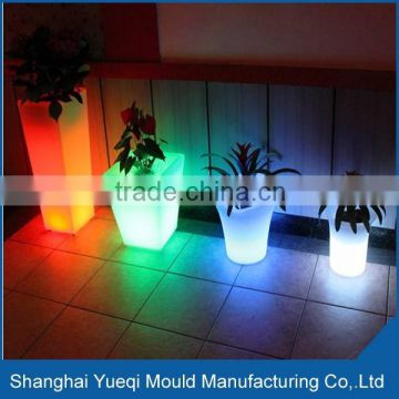 Customize Plastic Rotomoulding LED Plant Pots