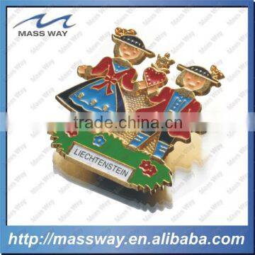 Customized SWITZERLAND Metal Map Fridge Magnet photo-3