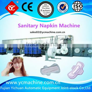 Popular Type of Disposable Sanitary Napkin Making Machine