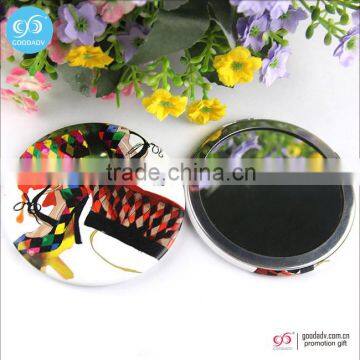 Round Shape Makeup Mirror Cheap Wholesale Custom 58/75mm Small Gift Mirror photo-3
