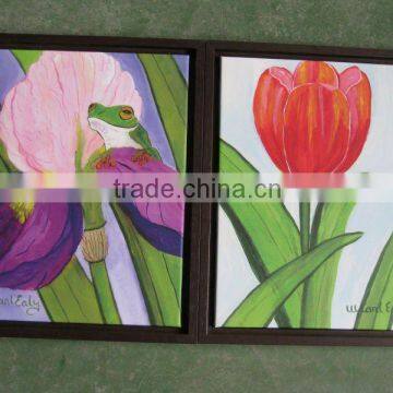 flower oil painting