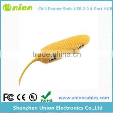 yellow banana usb hub