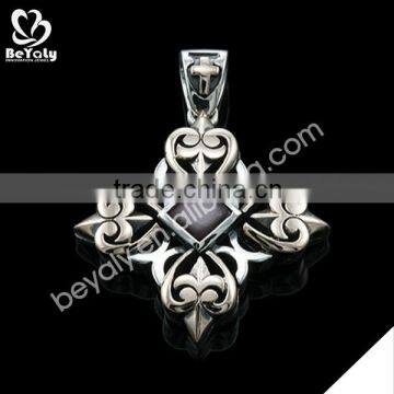 stainless steel custom available fashion letter p pendant jewelry