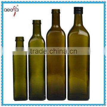 250ml,500ml,750ml,1000ml Dark Green Olive Oil Color Glass Bottle Bulk                        
                                                Quality Choice