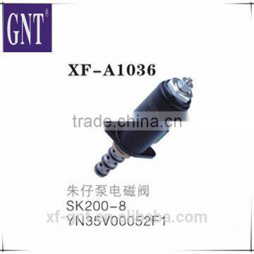 SK200-8 YN35V00052F1 KWE5K-31 30C50-123 solenoid valve for excavator