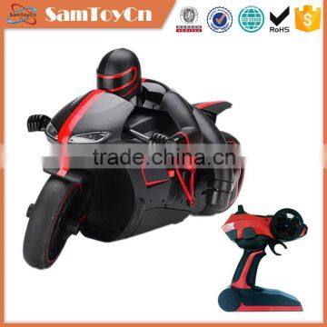 Popular high speed plastic kids rc motorcycle hobby