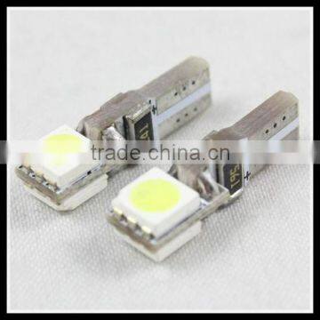 Canbus T5 Wedge 2 SMD 5050 LED Dashboard Instrument Panel Light