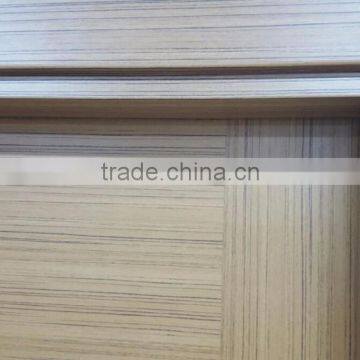 Economic Foil Finish Simple Wood Door photo-4