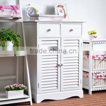 Living room solid wood shutter shoes collect racks ,storage cabinet