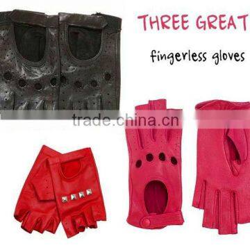 lace part short fashion gloves