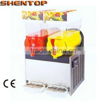 SHENTOP STXR15-J2A Slush Machine Double Cylinders with Compressor ice Slush Machine for sale