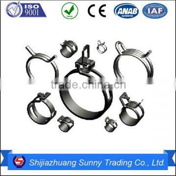 unitary solid nut heavy duty hose clamps hot selling