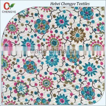 cheap lining polyester printed embossed fabric  china