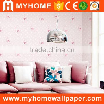 Good design calssic home decor soft non woven wallpaper