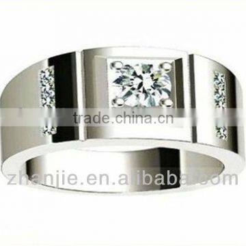 Jewelry Fashion Diamond Ring for Men New Design Rings Collection#42039