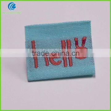 Wholesale Custom Fancy Clothing labels Woven Labels Garment Labels