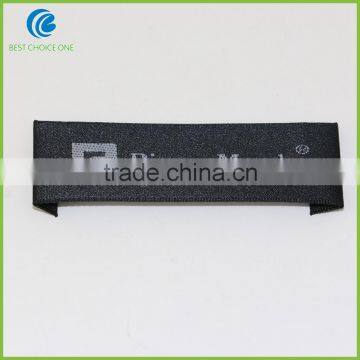 High Grade Custom Woven Labels For Clothing Center Folded Woven Tags photo-5