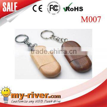 Free Laser Engraving Logo Promotional Wooden USB