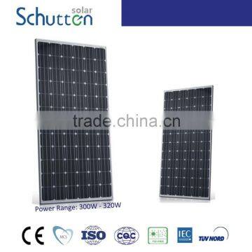 best price for solar panels monocrystalline 305w with CHUBB insurance,cerfified with MCS/TUV/CE/ISO/PID