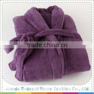 Most popular trendy style women microfiber bathrobe for wholesale