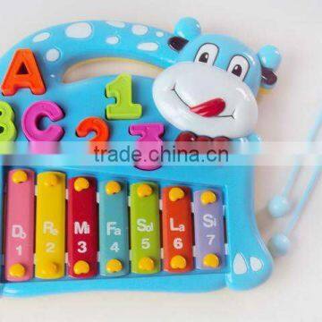 1088246 EN71 & ASTM approval Xylophone in animal shape