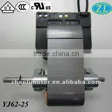 Motor electric Ac fan motor Evaporator fan motor Single Phase Shaded Pole Motor YJ62-25: High quality motor manufacturer
