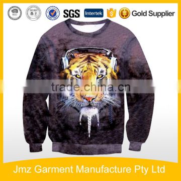 Wholesale sweatshirt sublimation print sweatshirt oem china