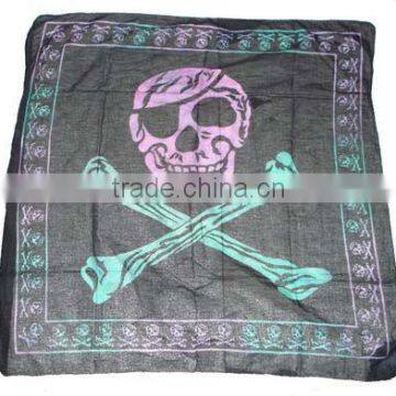 Skull Print Scarf