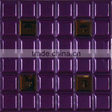 Leather 3d Carved Wall Panel Ceiling Brown Tile
