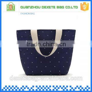 High Quality Polyester Drak Blue Tote Boy Diaper Bag photo-2