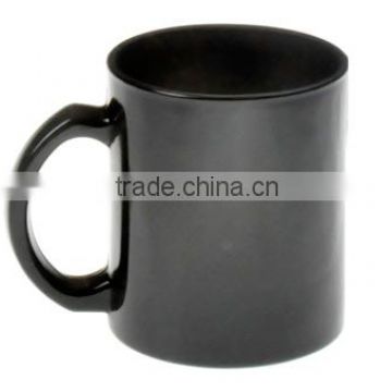 11oz. Color Changing Mug / Outside color printing mug/ Full black mug/ Mug for coffee/ Mug for ADs