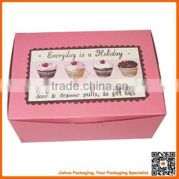 take out cupcake paper packaging boxes