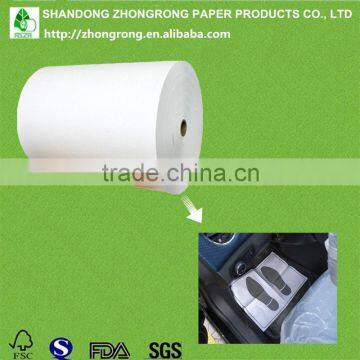 Pe/poly coated paper for car floor mat