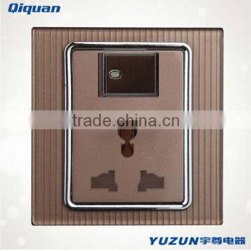 1 Gang and Mulit Socket Transparent Switch