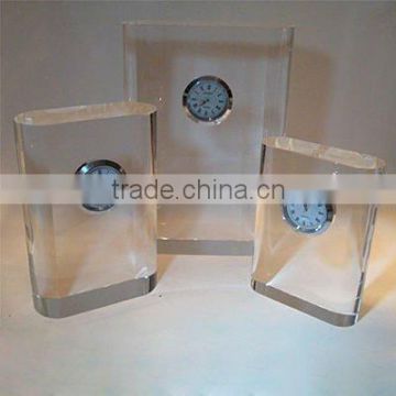 nice Crystal desk clock wholesale