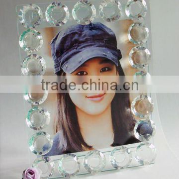 arrival crystal glass picuture Frame, crystal glass Photo Frame,crystal glass image Frame(R-1146