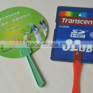 Ivory Handle Fan Suitable for Gift and Promotional Items Made of PP Material