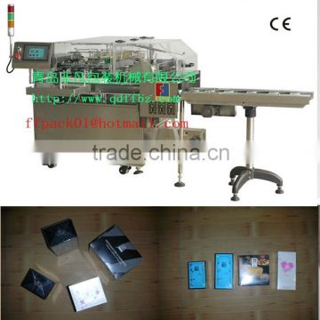 3-D cellophane box packing machine