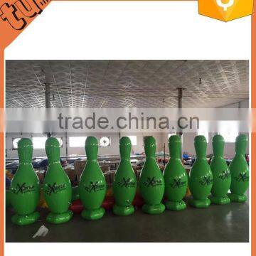 hot sale bowling game for children, funny inflatable human bowling for amusement park