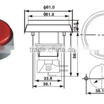 PUSH BUTTON SWITCH/2A 250V/4A 125V(CZ805-050) SWITCH,automatic Switch photo-6