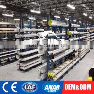 Custom Size Tube Warehouse Cantilever Racking Storage Shelf For Rebar Storage