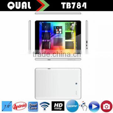 Cheap 7.85 inch tablet computers with Allwinner A33 Dual Core 1080P Output Android 4.4 B