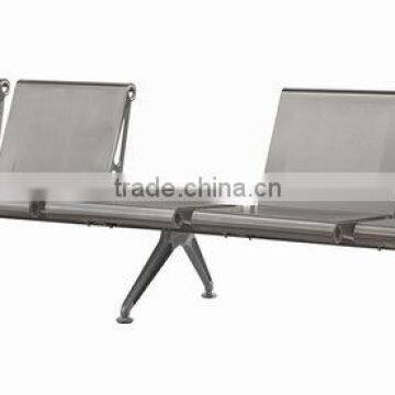 4 Seats Stainless Steel Metal Waiting Room Chairs