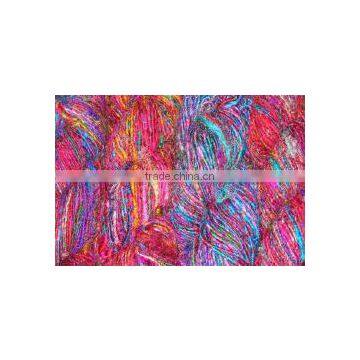 RECYCLED SARI SILK YARN photo-2