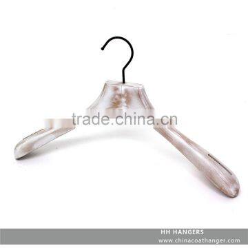 HH Vintage Brown Luxury Wooden Jacket Suit Clothes Hanger photo-5